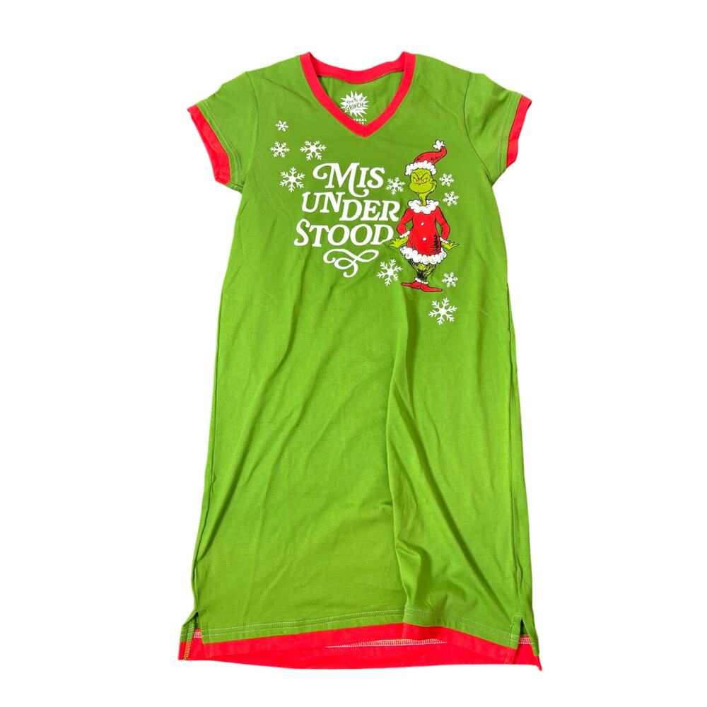 NWT Universal Studios Parks Women’s Grinch pajamas size XS